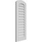 Ekena Millwork Arch Top Surface Mount PVC Gable Vent: Functional, w/ 3-1/2"W x 1"P Standard Frame, 16"W x 42"H GVPAR16X4201SF - alternate 4